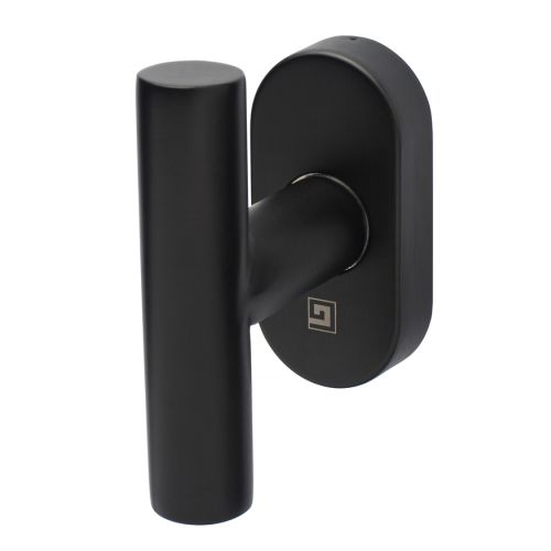 Poignée de fenêtre JADE PF05N inox 1994 noire - HERACLES - B-INOX-PF05N pas cher Secondaire 4 L