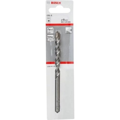 Foret &agrave; b&eacute;ton CYL-3 diam&egrave;tre 8mm - BOSCH - 2608597663 pas cher Secondaire 1 L