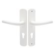 Ensemble sur plaque aluminium SALOME HOME ELEGANCE entraxe 195 mm clé I blanc HERACLES B-SALOME-047 photo du produit