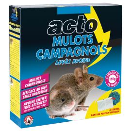 Appât avoine Acto mulots et campagnols - MULOT2 photo du produit Principale M