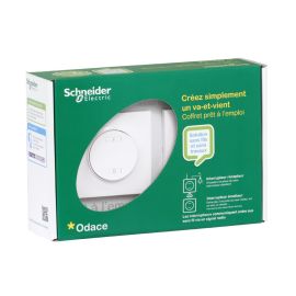 Coffret ODACE prêt à l'emploi va et vient radio Schneider Electric PFRL01 photo du produit Principale M