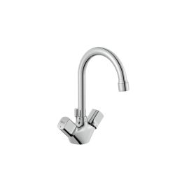 Mélangeur de lavabo BRAVA Roca avec bec tube mobile - A5A368EC0F photo du produit Principale M