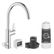 Kit de démarrage GROHE Blue Pure BauCurve Chromé installation incluse - GROHE - 30385000 pas cher