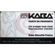 Carte de reproduction Kaba photo du produit