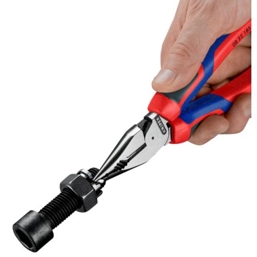 Pince universelle 1/2 ronde 185 mm KNIPEX 08 22 185 photo du produit Secondaire 3 L