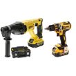 Pack 18 V Dewalt 2 outils (DCD790/DCH133) 2x4Ah + T-STAK photo du produit