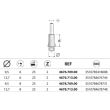 Mèche d'affleureuse droite avec guide DEF.467S.68 Q8mm - LEMAN - 4678.713.00 pas cher Secondaire 1 S