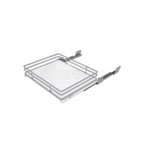 Panier coulissant tablette mélaminé blanc pour meuble 600 SIGE SPA 119+ photo du produit