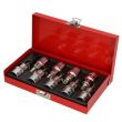 Coffret de 9 douilles tournevis 1/2 '' percé T20 à T60 KS TOOLS 922.1802 photo du produit Secondaire 2 S