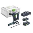 Perforateur SDS Plus sans-fil Festool BHC 18 C 3,1 I-Plus 18 V + 2 batteries 3,1 Ah + Systainer 3 photo du produit