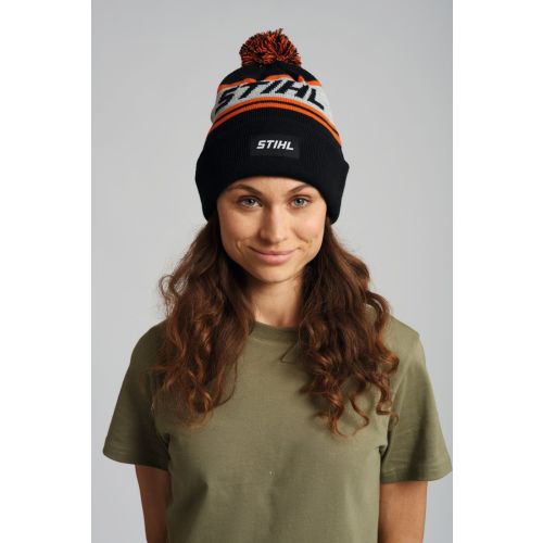 Bonnet à Pompon 24 noir - orange - gris STIHL 0421-600-0200 photo du produit Secondaire 4 L