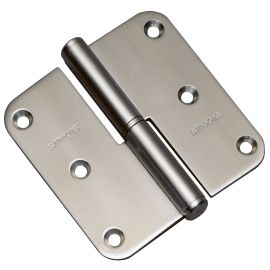 Paumelle inox 80/80A gauche - ARGENTA - 38080117 pas cher Principale M