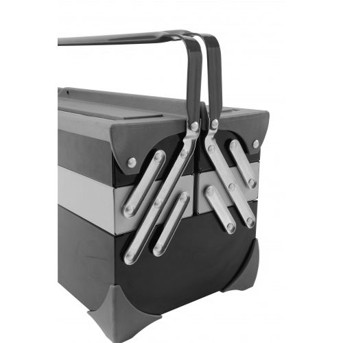 Caisse à outils bi-matière 5 cases - SAM OUTILLAGE - BOX-1 pas cher Secondaire 1 L