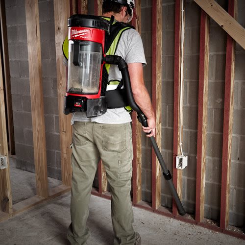Aspirateur à dos 18 V FUEL M18 FPPV-0 (sans batterie ni chargeur) MILWAUKEE 4933464483 photo du produit Secondaire 8 L