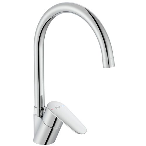 Mitigeur evier VICTORIA N bec mobile chrome ROCA A5A8E25C00 ROCA A5A8E25C00 AFDB