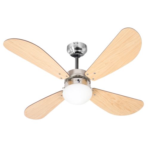 Ventilateur de plafond BERMUDES 50 W 107 cm FARELEK 112423 photo du produit