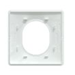 Plaque de finition OVALIS 1 postes blanc SCHNEIDER S320702 photo du produit Secondaire 3 S
