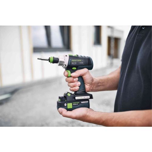 Perceuse-visseuse sans-fil Festool Quadrive DRC 18/4 5,2/4,0 I-Plus 18 V + 2 batteries + chargeur photo du produit Secondaire 6 L