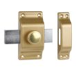 Verrou à bouton BLOCTOUT bronze - BRICARD - 520040 pas cher