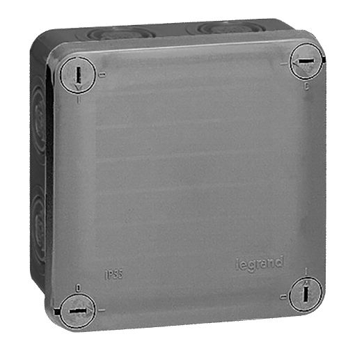 Bo&icirc;te de d&eacute;rivation BOITES PLEXO carr&eacute;e pour presse-&eacute;toupe &ndash; LEGRAND - 092021 pas cher