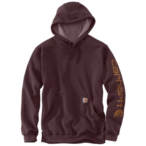 Sweatshirt à capuche MIDWEIGHT TL bordeaux CARHARTT S1K288PRTL photo du produit