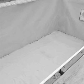 Feutre de protection sol piscine Ubbink blanc 200 g/m&sup2; - 7514030 pas cher Principale M