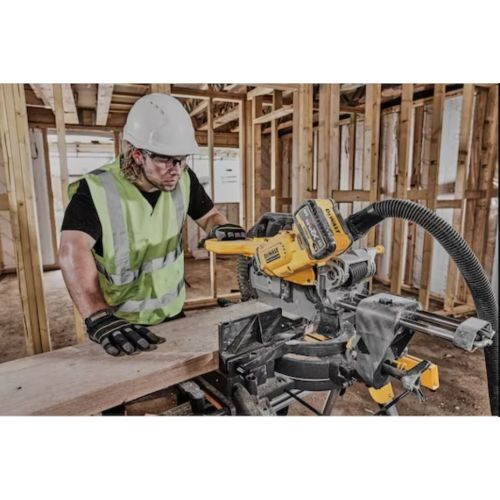 Scies à onglets 54 V XR FLEXVOLT 305 mm (sans batterie ni chargeur) DEWALT DCS781N-XJ photo du produit Secondaire 16 L