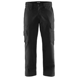 Pantalon Cargo coton Bl&aring;kl&auml;der noir T48 - 140013709900C54 pas cher Principale M
