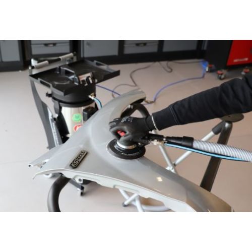 Ponceuse orbitale pneumatique 184 W 6'' excentrique 2,5 mm KS TOOLS 515.1254 photo du produit Secondaire 4 L
