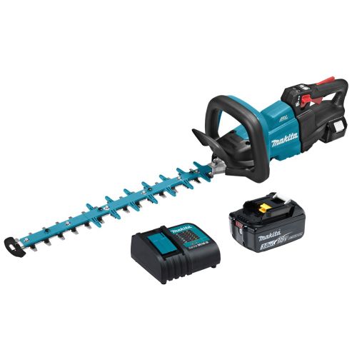 Taille-haie LXT 18 V 60 cm + batterie 3 Ah + chargeur en boîte en coffret MAKITA DUH602SF photo du produit