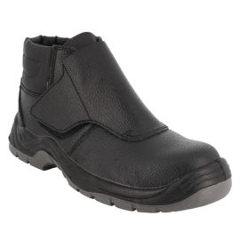 Chaussure de sécurité haute S1P SRC cuir grainé noir T45 - SINGER - ST280.45 pas cher Principale M