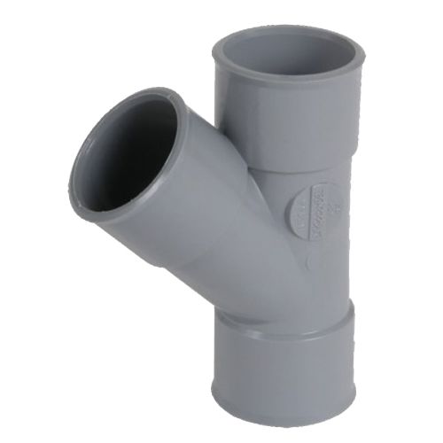 Culotte PVC simple FF 45° D40 NICOLL BH144 photo du produit Principale L