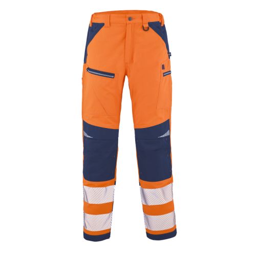 Pantalon homme SPANNER HV orange/bleu marine T0/XS - LAFONT - 1ATHHV-6-404-0/XS pas cher Secondaire 1 L