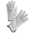 Gants Prime™ en cuir pleine fleur de vachette blanc T8 - PIP - 68-F002-8 pas cher