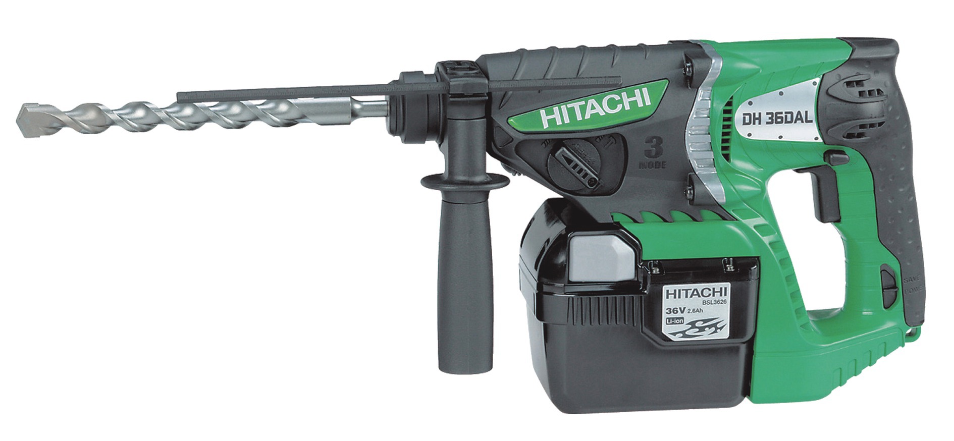 HIKOKI PERFO SDS+ 36V 2.6AH 2.8J LI-ION 