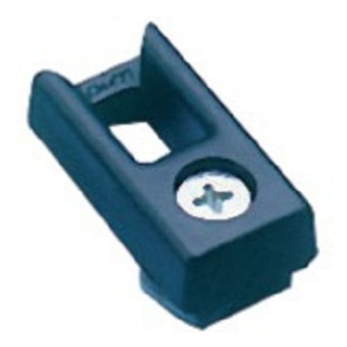 Gâche simple nylon pour profils à gorge européenne 14x18mm noir FAPIM 4102_88 photo du produit Principale L