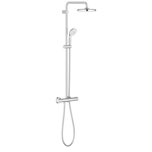 Colonne de douche TEMPESTA SYSTEM 210 avec mitigeur thermosatique GROHE 26848000 pas cher