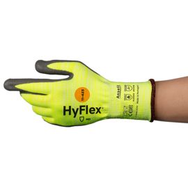 Gants tricot anti-froid EUROTECHNIQUE enduit latex orange fluo