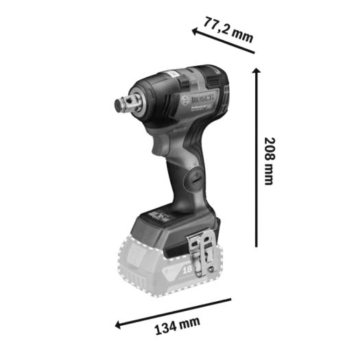 Boulonneuse à chocs 18 V + 2 batteries Procore 4Ah + chargeur + coffret L-Boxx - BOSCH - GDS 18V-200 C pas cher Secondaire 3 L