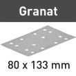 Abrasifs GRANAT 80x133mm P100 GR/100 - FESTOOL - 499628 pas cher