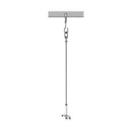 Kit de suspension LINE FLEX Miidex Lighting barre pour linéaire 1 m - 749660 photo du produit Principale M