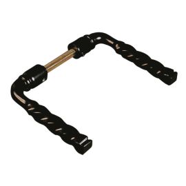 B&eacute;quille double torsad&eacute;e noire - 110267NO photo du produit Principale M