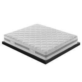 Matelas à 900 ressorts ensachés et mousse mémoire I Love Sleep à 9 zones de confort - 22 cm de hauteur pas cher Principale M