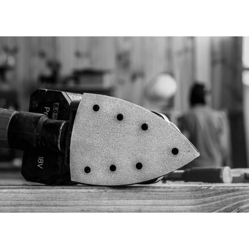 5 feuilles abrasives Expert C470 D 93x93mm G 60 pour ponceuses Delta - BOSCH - 2608900824 pas cher Secondaire 3 L