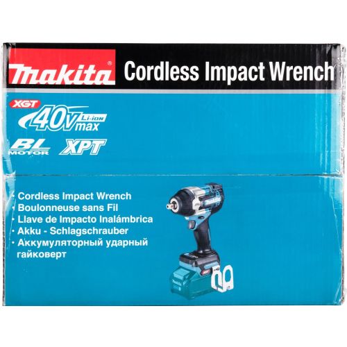 Boulonneuse à chocs XGT 40 V max Li-Ion + 1 chargeur + 2 batterie 4 Ah en coffret MAKPAC MAKITA TW007GM201 photo du produit Secondaire 17 L