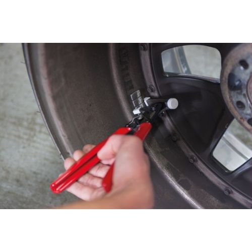 Pince pour masses d'équilibrage adhésives L 225 mm KS TOOLS 150.2097 photo du produit Secondaire 5 L