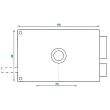 Serrure 3 points en applique MX4500 HQ2 cylindre 45 mm horizontale à tirage droite HERACLES MX-4503-HQ2-1 photo du produit Secondaire 1 S