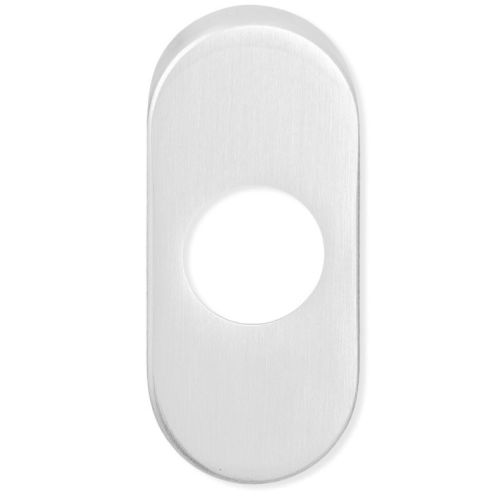 Paire de rosace ovale bec de cane blanc HEWI 0315 99 photo du produit