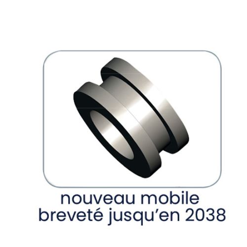 Cylindre européen Héraclès X8 à roue dentée 10 dents varié 33 x 33 mm - C2KDRR537GXC5 photo du produit Secondaire 8 L