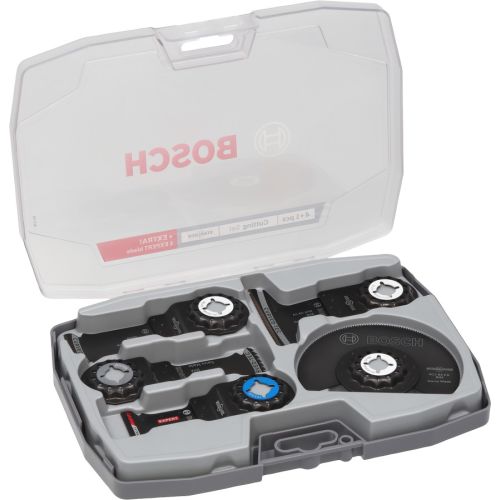 Coffret de 5 lames de outils oscillants multifonctions Starlock Best of Cutting - BOSCH - 2608669092 pas cher